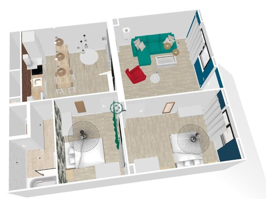 Cosy Eden 2Ch - Foire Expo & Stationnement Gratuit Lägenhet Pau Exteriör bild